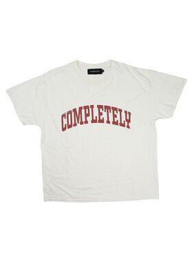 Mr. Completely Short Sleeve Tee in White